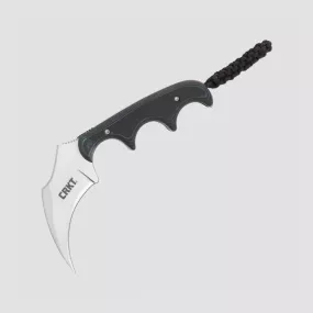 Нож с фиксированным клинком Alan Folts Minimalist Keramin, CRKT, США, Городской нож скрытого ношения