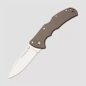 Нож складной Code 4 Spear Point Plain Edge, COLD STEEL, США, Code 4