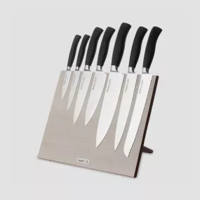 Набор кухонных ножей, 7 штук, на магнитной подставке ComposeEat, серия Ergo Line Pro, BERGER CUTLERY, Германия, Ergo Pro BERGER CUTLERY