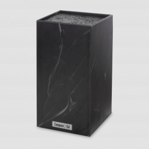 Подставка для кухонных ножей, 11 х 11 х 24 см, композитный материал, графитовый дым, серия Elegance, ComposeEat, Россия, Новинки