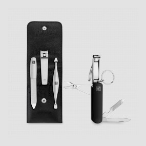 Набор маникюрный, 5 предметов, черный, серия Twinox, ZWILLING J.A. HENCKELS, Германия, ZWILLING J.A. HENCKELS (ГЕРМАНИЯ)