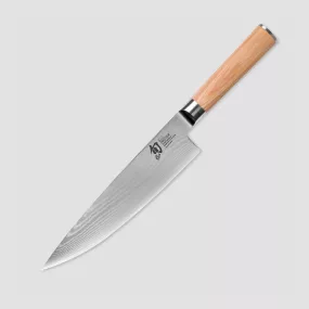 Нож поварской, кухонный Шеф, 20.0 см, 32 слоя, серия Shun Classic White, KAI, Япония, KAI (Япония)