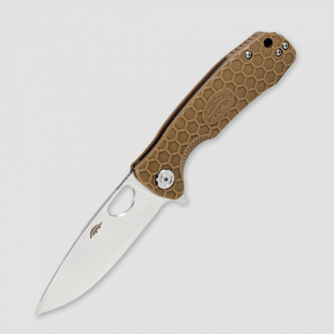 Нож складной Flipper M, 8,1 см, HONEY BADGER, ЮАР