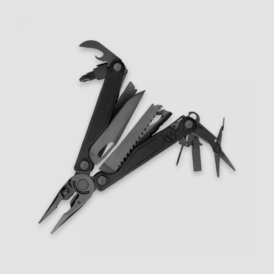 Мультитул Charge Plus, 19 инструментов, цвет черный, LEATHERMAN, США