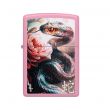 Зажигалка бензиновая Mazzi Anaconda Pink Matte, ZIPPO, США_00824780039441973801.jpg