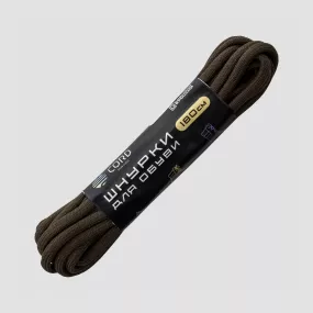 Шнурки из паракорда, 180 см, хаки, CORD, Россия, Шнурки CORD