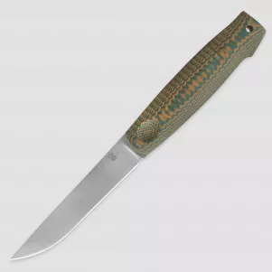 Нож с фиксированным клинком скандинавского типа «North-сучок», 12 см, сталь M390, OWL KNIFE, Россия, Туристические ножи OWL KNIFE