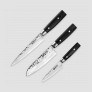 Набор из 3-х кухонных ножей поварская тройка, серия Zen, YAXELL, Япония