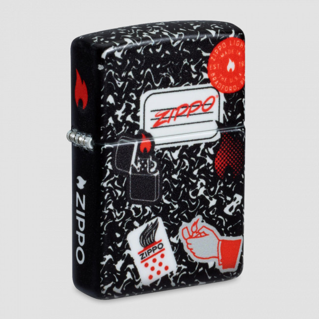 Зажигалка бензиновая Notebook Design 540 Matte, ZIPPO, США