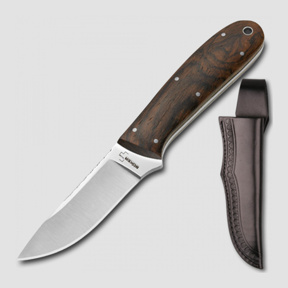 Нож с фиксированным клинком Anchorage Pro Skinner Cocobolo, BOKER, Германия