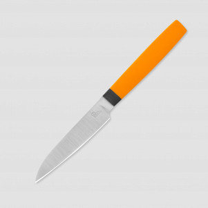 Нож кухонный для чистки овощей и фруктов P100, 9,7 см, сталь N690, Orange, OWL KNIFE, Россия, OWL KNIFE (Россия)