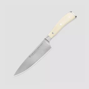 Профессиональный поварской кухонный нож 16 см, серия Ikon Cream White, WUESTHOF, Золинген, Германия, Нож поварской профессиональный