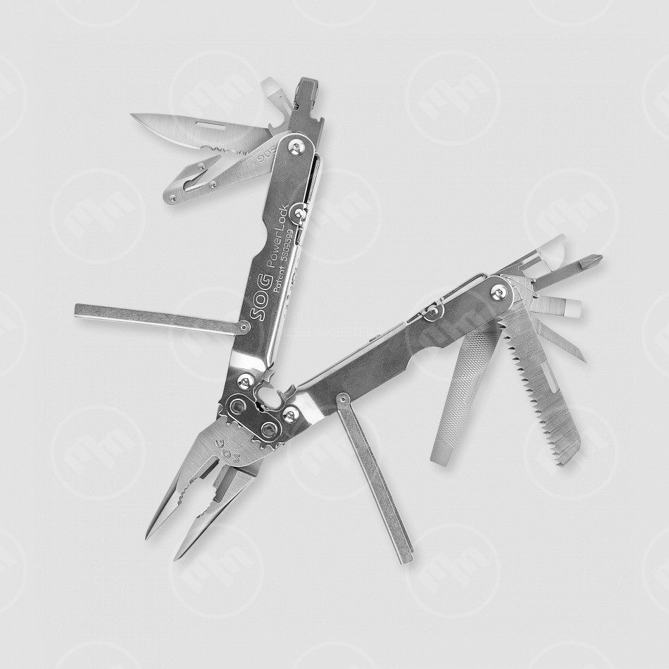 Мультитул SOG PowerLock, 17 инструментов, SOG, США