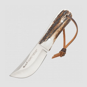 Нож с фиксированным клинком Gazapo, чехол кожа, MUELA, Испания, Недорогие охотничьи ножи