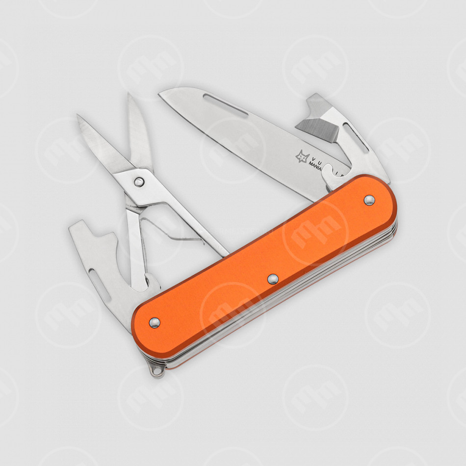 Нож многофункциональный складной Vulpis, 5,5 см, FOX, Италия