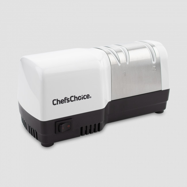 Точилка электрическая для заточки ножей, цвет белый, серия Knife sharpeners, Chef'sChoice, США