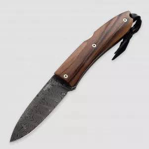 Нож складной Big Opera, 7,4 см, LionSteel, Италия, Ножи из дамасской стали