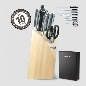 Набор кухонных ножей 7 предметов в подставке, серия Saeta, ARCOS, Испания, 