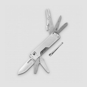 Мультитул Leatherman FREE T4, 12 инструментов, материал: нержавеющая сталь, LEATHERMAN, США, LEATHERMAN (США)