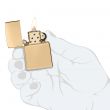 Зажигалка бензиновая Armor High Polish Brass, ZIPPO, США_00824770065758684159.jpg