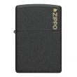 Зажигалка бензиновая Logo Black Crackle, ZIPPO, США_00824770066015757157.jpg