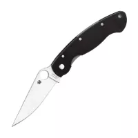 Нож складной Military, 10,2 см, SPYDERCO, США видео продукта