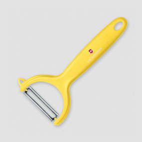 Овощечистка с двусторонним зубчатым лезвием, 14,5 см, VICTORINOX, Швейцария, Ножи для овощей Victorinox