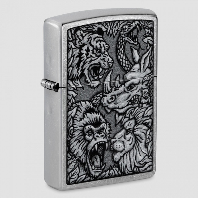 Зажигалка бензиновая Jungle Design, ZIPPO, США