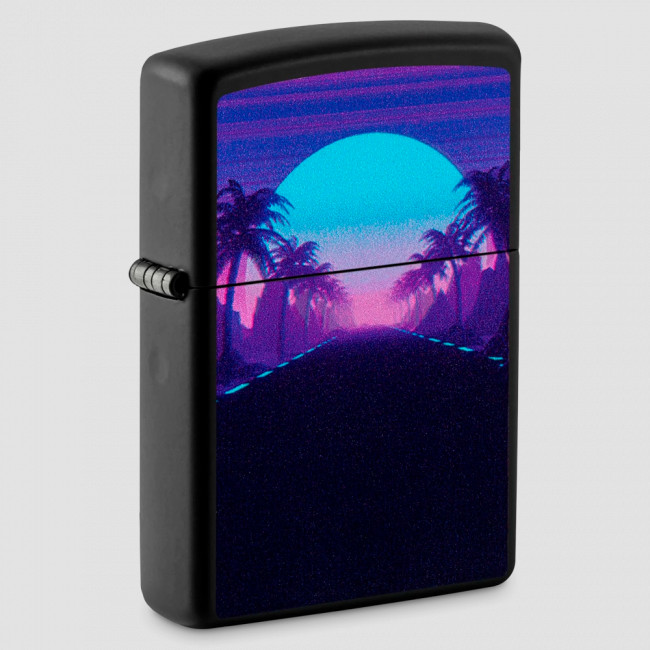 Зажигалка бензиновая Sunset Black, ZIPPO, США