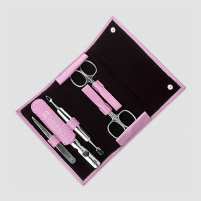 Набор маникюрный в кожаном футляре, лиловый, 5 предметов, серия Beauty Classic, ZWILLING J.A. HENCKELS, Германия, ZWILLING J.A. HENCKELS (ГЕРМАНИЯ)