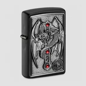 Зажигалка бензиновая Winged Dragon Cross, ZIPPO, США, Зажигалки ZIPPO