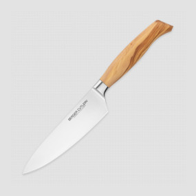 Нож поварской Шеф, 16 см, серия Ergo Line Olive, BERGER CUTLERY, Германия, BERGER CUTLERY (Германия)