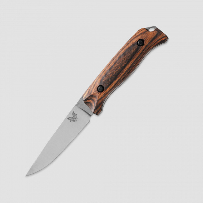 Нож с фиксированным клинком Hunt Saddle Mountain Hunter Dymondwood, BENCHMADE, США