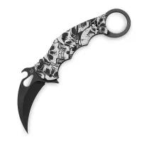 Нож складной Karambit, 6,5 см, FOX, Италия видео продукта