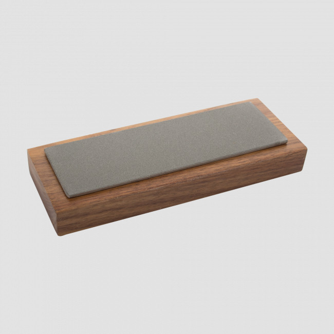Брусок алмазный на деревянной подставке Medium Grit (400), размер: 5,1 х 15,2 см, серия Knife sharpeners, EZE-LAP, США