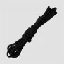 Шнурки из паракорда, 120 см, черный, CORD, Россия