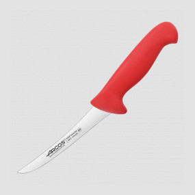 Нож кухонный обвалочный 14 см, рукоять - красная, серия 2900, ARCOS, Испания, 