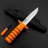 Нож с фиксированным клинком Survival Edge Orange, 12,7 см, COLD STEEL, США_00797280061706212478.jpg