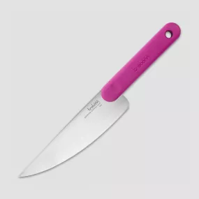 Нож кухонный поварской, 18 см, фиолетовая ручка, серия Chopping boards and Knives, TREBONN, Италия, Кухонные ножи TREBONN