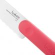 Нож кухонный для хлеба, 20 см, розовая ручка, серия Chopping boards and Knives, TREBONN, Италия_00816280049637378229.jpg