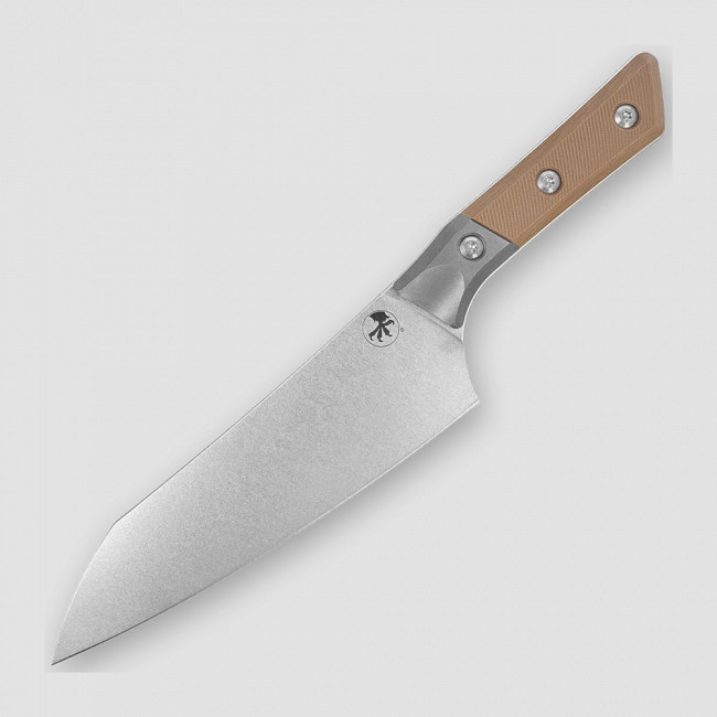 Нож поварской кухонный Шеф, 20 см, MICROTECH, США