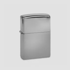 Зажигалка ZIPPO Classic с покрытием Black Ice, латунь/сталь, чёрная, глянцевая, ZIPPO, США, Зажигалки
