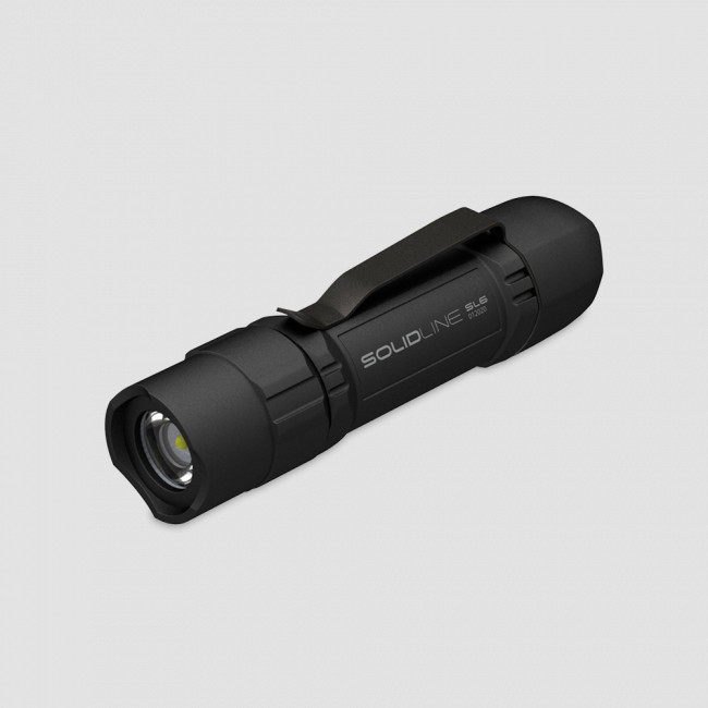 Фонарь светодиодный Solidline SL6, цвет черный, LED LENSER, Германия