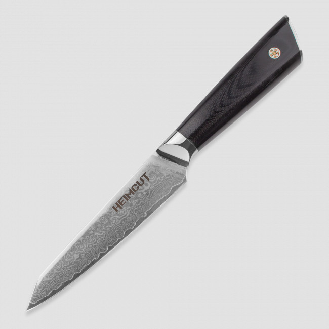 Нож кухонный универсальный, 13 см, Triangle Damascus, HEIMCUT, Россия