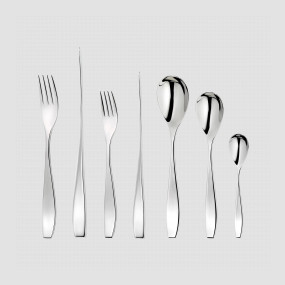 Набор столовых приборов на 12 персон, 84 предмета, сталь 18/10, серия Vista Bright, ROBERT WELCH, Великобритания, Vista Bright ROBERT WELCH