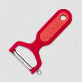 Нож для чистки овощей и фруктов с плавающим лезвием, 13 см, ручка - красная, серия Kitchen gadgets, ARCOS, Испания, Ножи для чистки и резки овощей