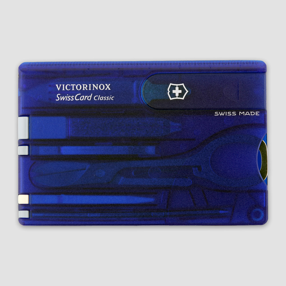 Карта швейцарская SwissCard Classic, 10 функций, VICTORINOX, Швейцария