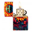 Зажигалка бензиновая Spooky Sunflower 540 Tumbled Brass, ZIPPO, США_00824770067393949014.jpg