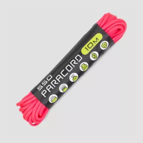 Паракорд 550 neon pink, 10 м, серия Cord 550, CORD, Россия, Паракорд 550 CORD