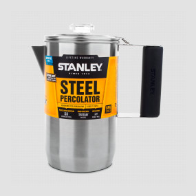 Кофейник термос Adventure , объем: 1,0 л, цвет: стальной, STANLEY, США, Туристическая посуда STANLEY